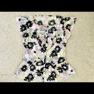Short sleeves blouse made in Japan